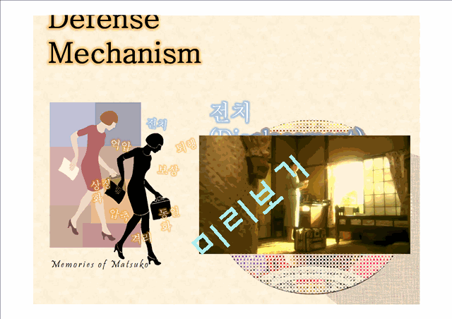 Defense Mechanism(Matsuko&Other characters)   (8 )